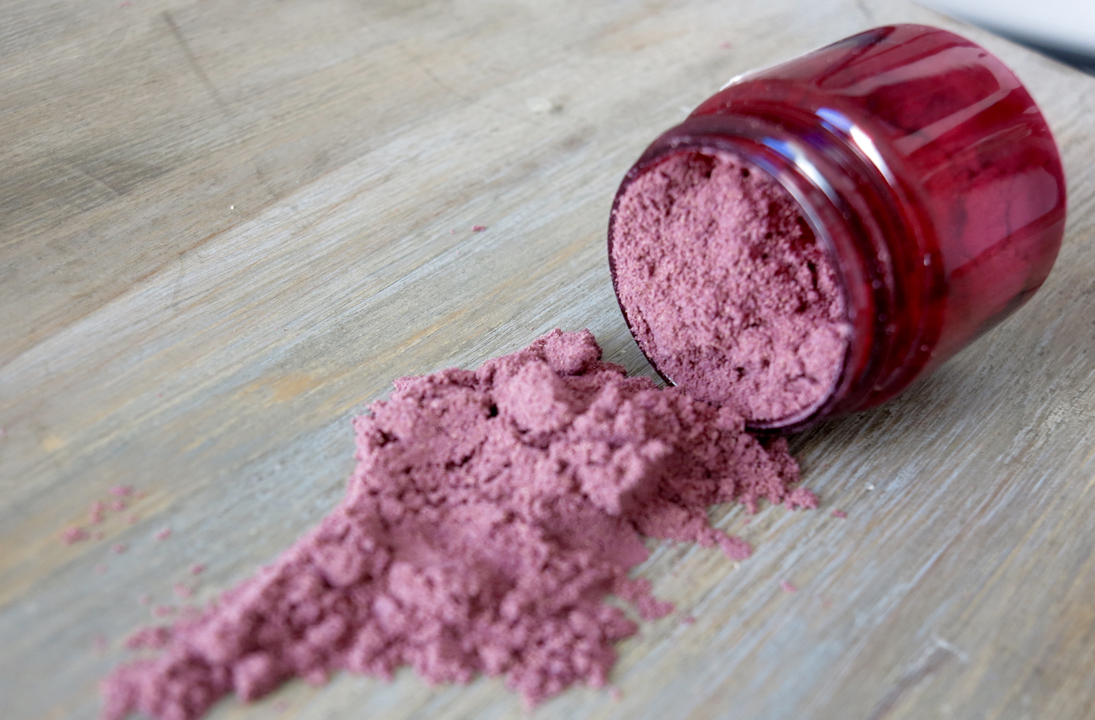 Poudre exfoliante pour le visage à la Rose
