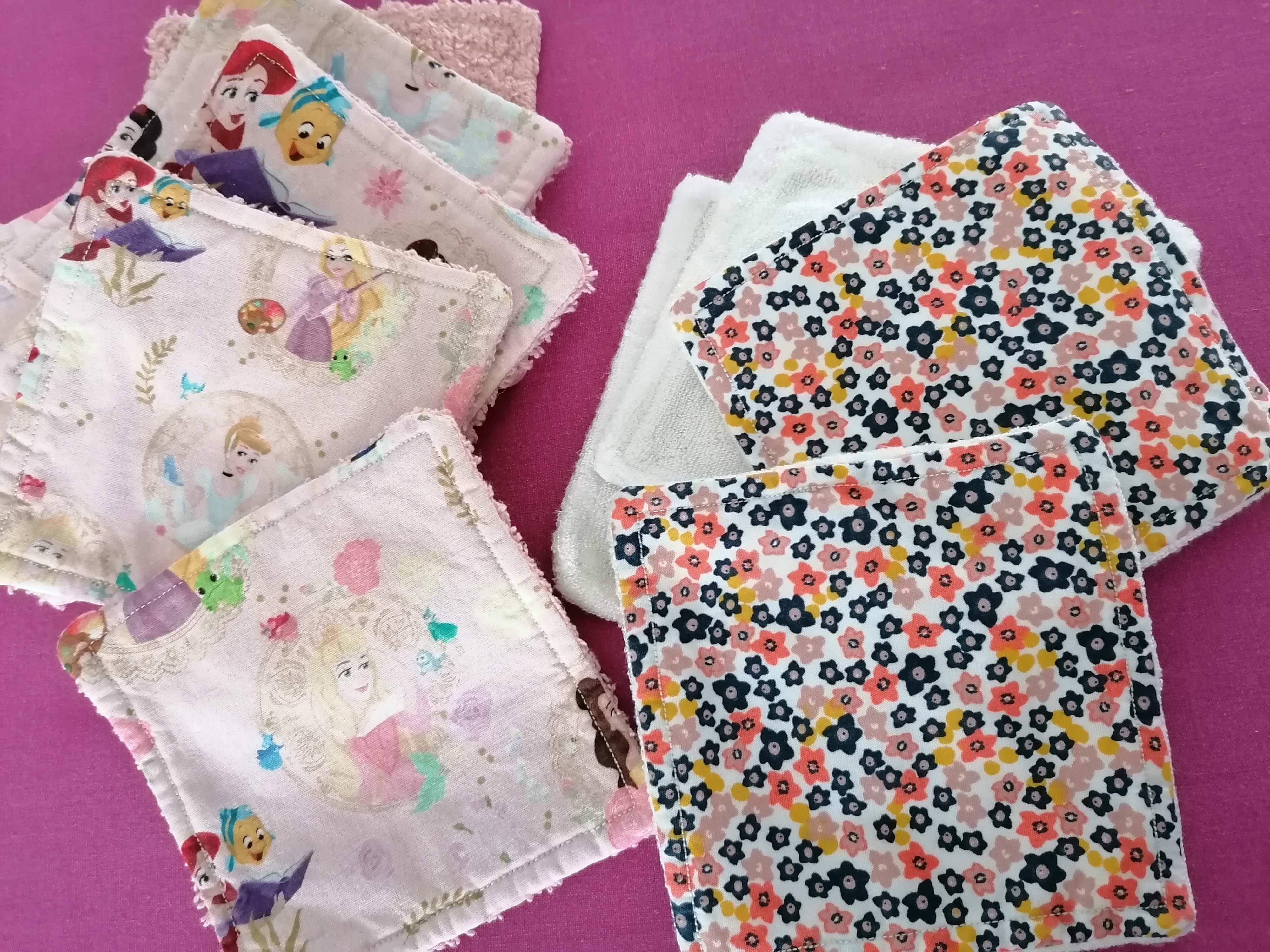 lingettes lavables