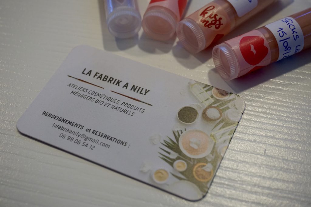 Atelier cosmétique dans la loire