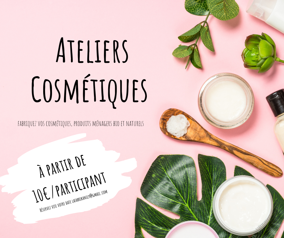 atelier cosmétiques maison